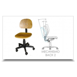 cadeira ergonômica para linha de produção Santa Cecília