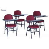 cadeira escolar com prancheta frontal regulável Taboão da Serra