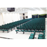 cadeiras e longarinas para igrejas valor Casa Verde