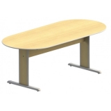 mesa de reunião oval Guararema