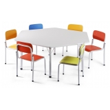 mesas modulares escolares Barra Funda