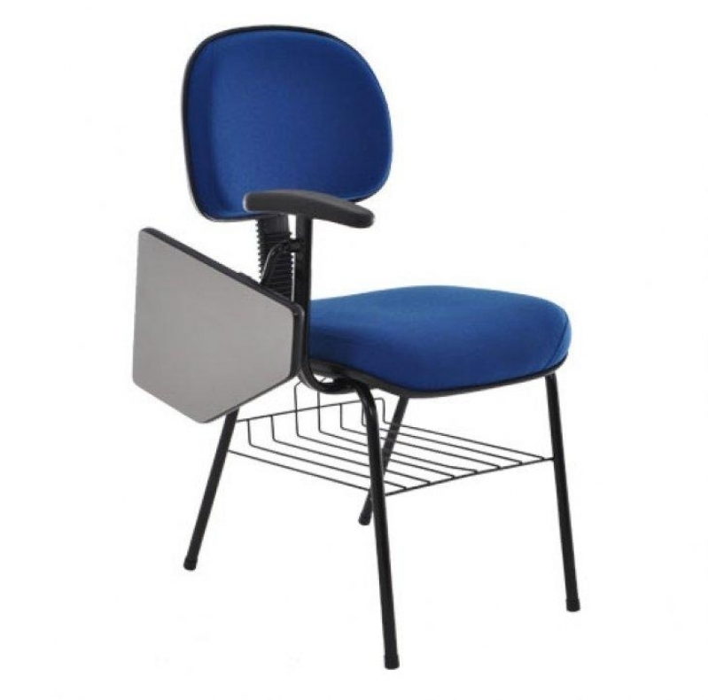 Cadeira Escolar Estofada Jardim Paulistano - Cadeira Escolar com Prancheta Frontal Regulável