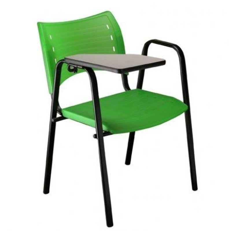 Comprar Cadeira Universitária de Polipropileno Vila Carrão - Cadeira Universitária com Prancheta Frontal