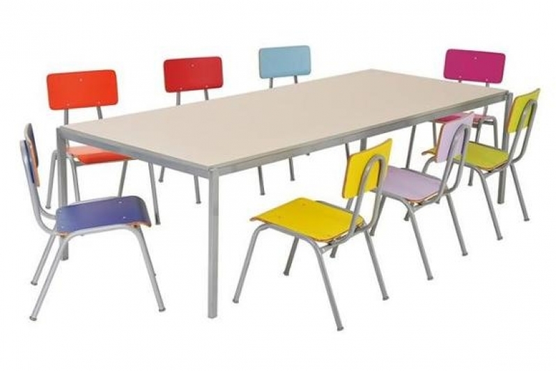 Mesas para Refeitórios Infantil Parque São Domingos - Mesa para Refeitório de Escola