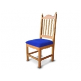 cadeiras para igreja de madeira preço Rio Grande da Serra