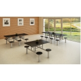 mesas para refeitórios escolares Brooklin