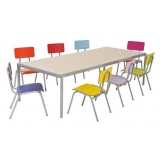 mesas para refeitórios infantil Limão